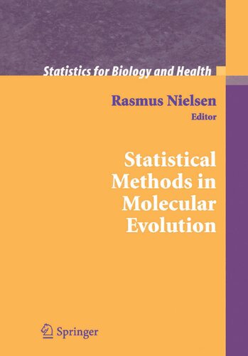 Statistical Methods in Molecular Evolution (Statistics for Biology and Health)