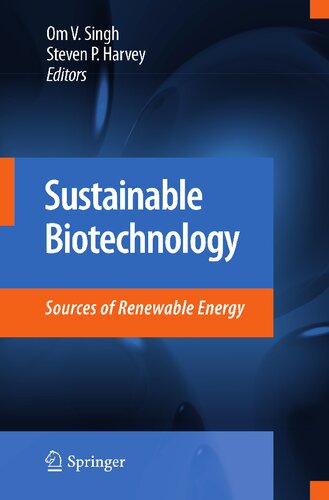 Sustainable Biotechnology: Sources of Renewable Energy