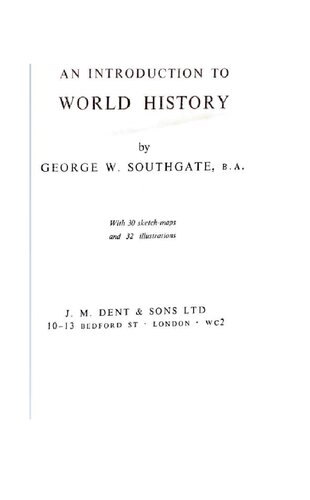 Introduction to World History