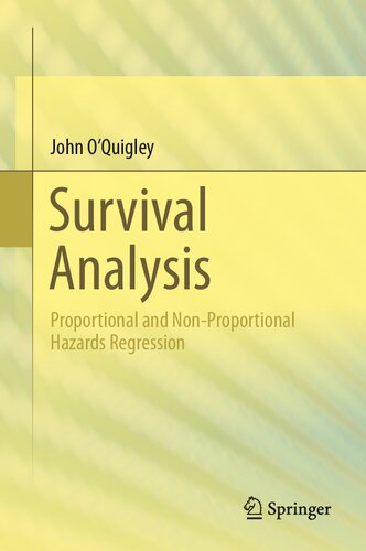 Survival Analysis: Proportional and Non-Proportional Hazards Regression (Springer the Data Sciences)