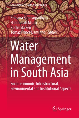 Water Management in South Asia: Socio-economic, Infrastructural, Environmental and Institutional Aspects (Contemporary South Asian Studies)