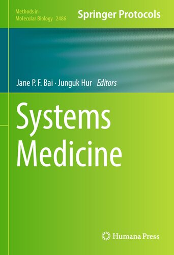 Systems Medicine (Methods in Molecular Biology, 2486)