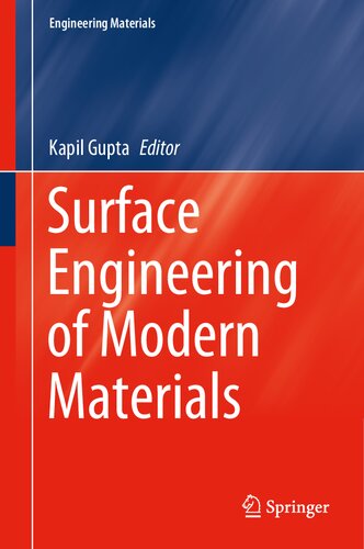 Surface Engineering of Modern Materials (Engineering Materials)