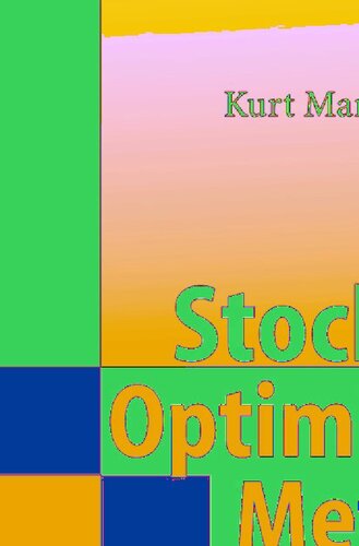 Stochastic Optimization Methods