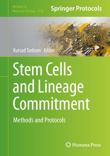 Stem Cells and Lineage Commitment: Methods and Protocols (Methods in Molecular Biology, 2736)