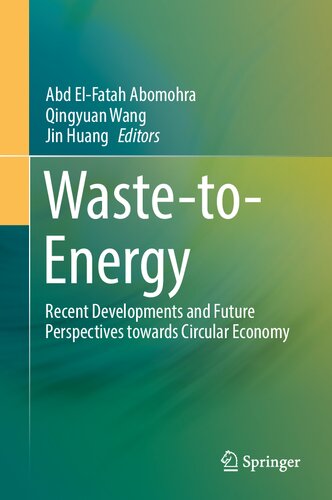 Waste-to-Energy: Recent Developments and Future Perspectives towards Circular Economy