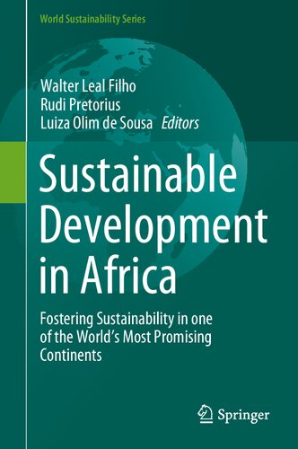 Sustainable Development in Africa: Fostering Sustainability in one of the World's Most Promising Continents (World Sustainability Series)