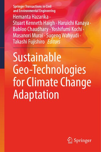 Sustainable Geo-Technologies for Climate Change Adaptation (Springer Transactions in Civil and Environmental Engineering)