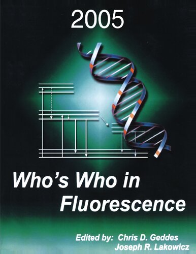 Who's Who in Fluorescence 2005