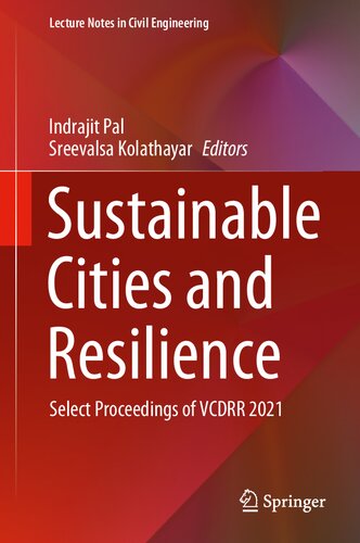 Sustainable Cities and Resilience: Select Proceedings of VCDRR 2021 (Lecture Notes in Civil Engineering, 183)