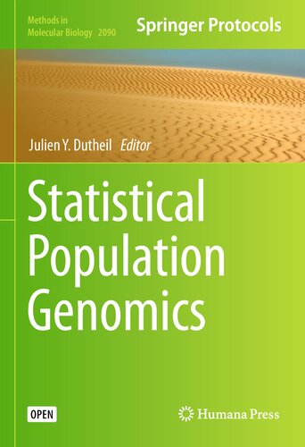 Statistical Population Genomics (Methods in Molecular Biology, 2090)