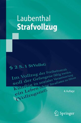 Strafvollzug