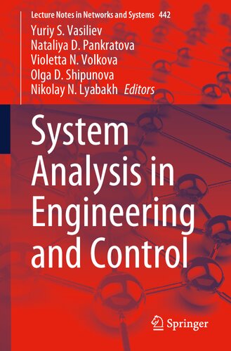 System Analysis in Engineering and Control (Lecture Notes in Networks and Systems, 442)