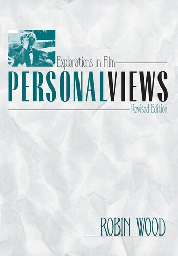 Personal Views: Explorations in Film