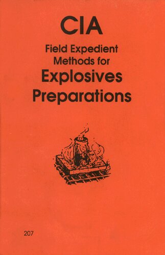 CIA Field Expedient Methods for Explosives Preparations
