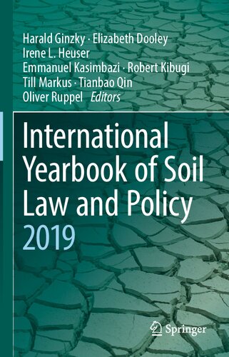 International Yearbook of Soil Law and Policy 2019