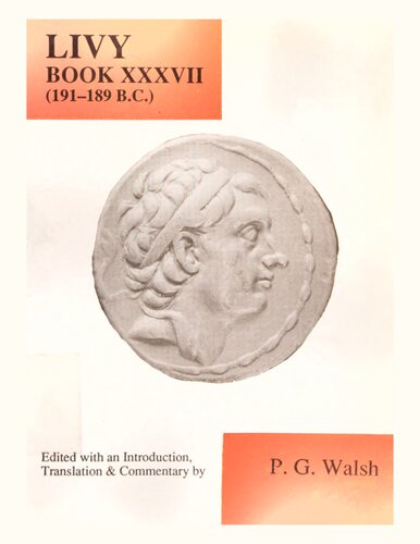 Livy: Book XXXVII (191-189 B.C.)