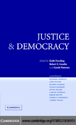Justice and Democracy: Essays for Brian Barry
