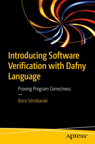 Introducing Software Verification with Dafny Language: Proving Program Correctness