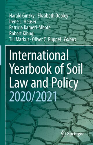International Yearbook of Soil Law and Policy 2020/2021