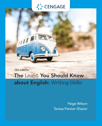 The Least You Should Know about English