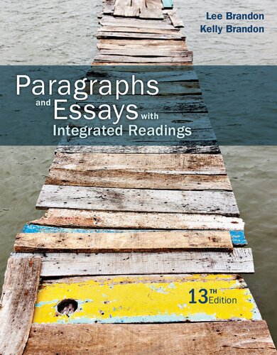 Paragraphs and Essays with Integrated Readings, Thirteenth Edition