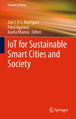 IoT for Sustainable Smart Cities and Society (Internet of Things)