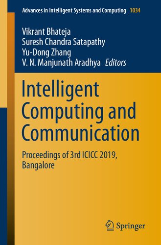Intelligent Computing and Communication: Proceedings of 3rd ICICC 2019, Bangalore (Advances in Intelligent Systems and Computing, 1034)