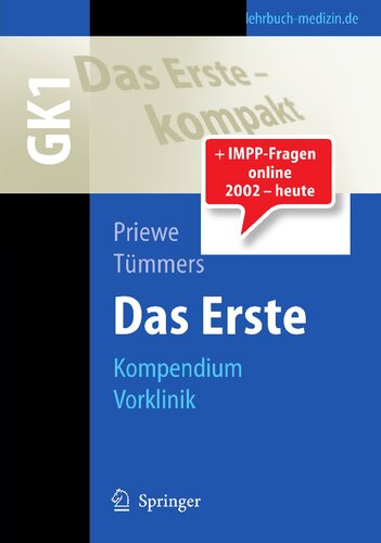 Das Erste - kompakt: Chemie Physik Biologie - GK1 (Springer-Lehrbuch) (German Edition)