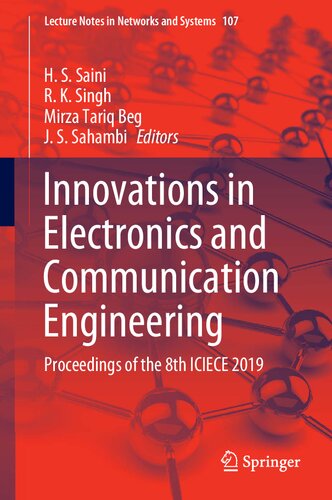Innovations in Electronics and Communication Engineering: Proceedings of the 8th ICIECE 2019 (Lecture Notes in Networks and Systems, 107)