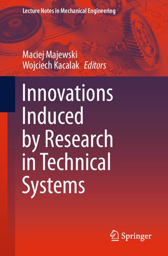 Innovations Induced by Research in Technical Systems (Lecture Notes in Mechanical Engineering)