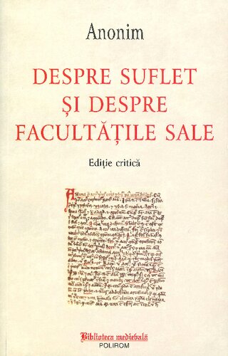Despre suflet si despre facultatile sale