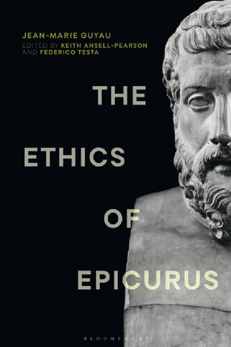 The Ethics of Epicurus and its Relation to Contemporary Doctrines