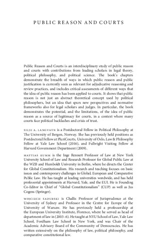Public Reason and Courts