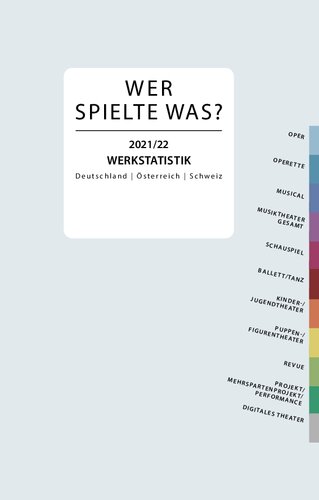 Wer spielte was? 2021/22 Werkstatistik Deutschland | Österreich | Schweiz
