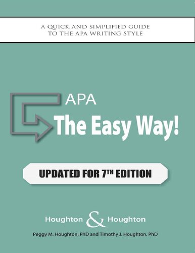 APA: The Easy Way! (7th Edition)