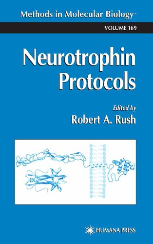 Neurotrophin Protocols (Methods in Molecular Biology, 169)