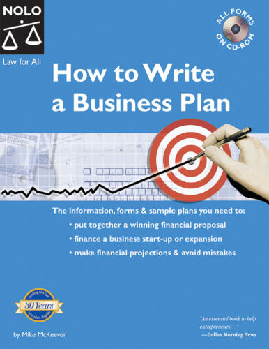 How To Write A Business Plan 7th Edition