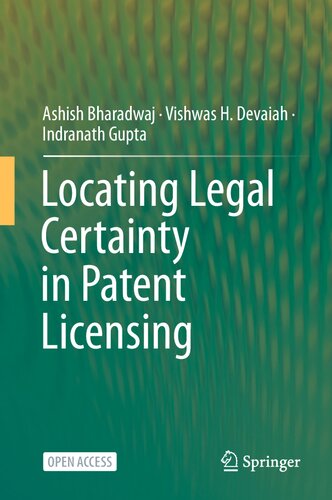 Locating Legal Certainty in Patent Licensing