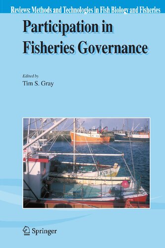 Participation in Fisheries Governance (Reviews: Methods and Technologies in Fish Biology and Fisheries, 4)