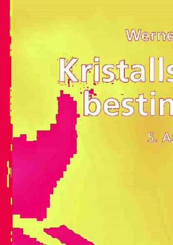 Kristallstrukturbestimmung (Teubner Studienbücher Chemie) (German Edition)