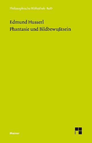 Phantasie und Bildbewußtsein