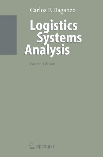 Logistics Systems Analysis