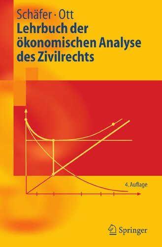 Lehrbuch der ökonomischen Analyse des Zivilrechts