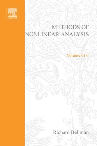Methods of Nonlinear Analysis - Volume 1