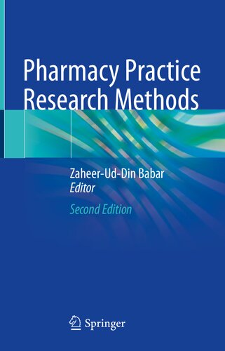 Pharmacy Practice Research Methods
