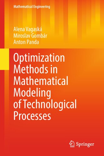 Optimization Methods in Mathematical Modeling of Technological Processes (Mathematical Engineering)