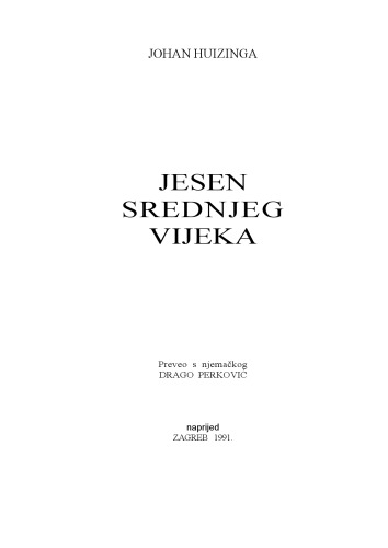 Jesen srednjeg vijeka