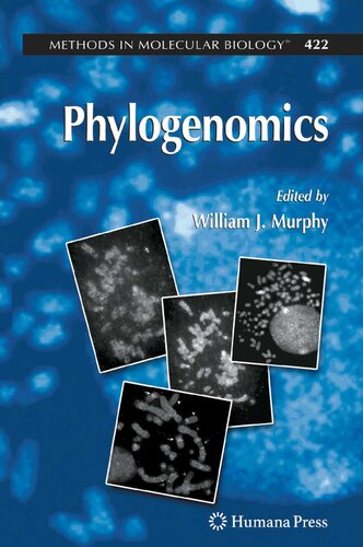 Phylogenomics (Methods in Molecular Biology, 422)