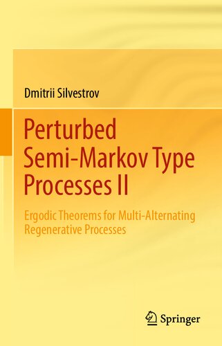 Perturbed Semi-Markov Type Processes II: Ergodic Theorems for Multi-Alternating Regenerative Processes